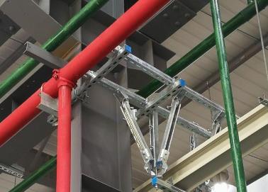武汉市该抗震支架的整体式支吊架结构协调性好
